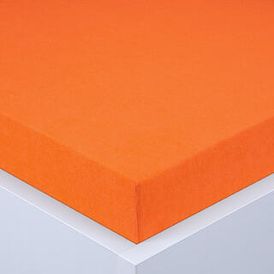 Cearşaf cu elastic frotir EXCLUSIVE portocaliu, set 2 buc 90 x 200 cm 1