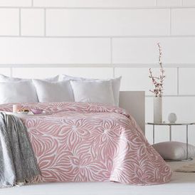 Cuvertură de pat OPERA, roz, pat simplu 1
