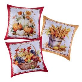 Set de 3 fețe pernuțe PUMPKINS, 40 x 40 cm 1