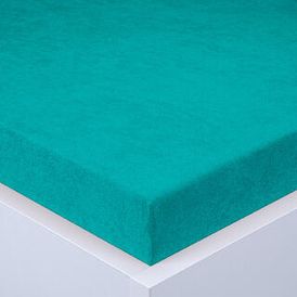 Cearşaf cu elastic frotir EXCLUSIVE verde turcoaz, 180 x 200 cm 1